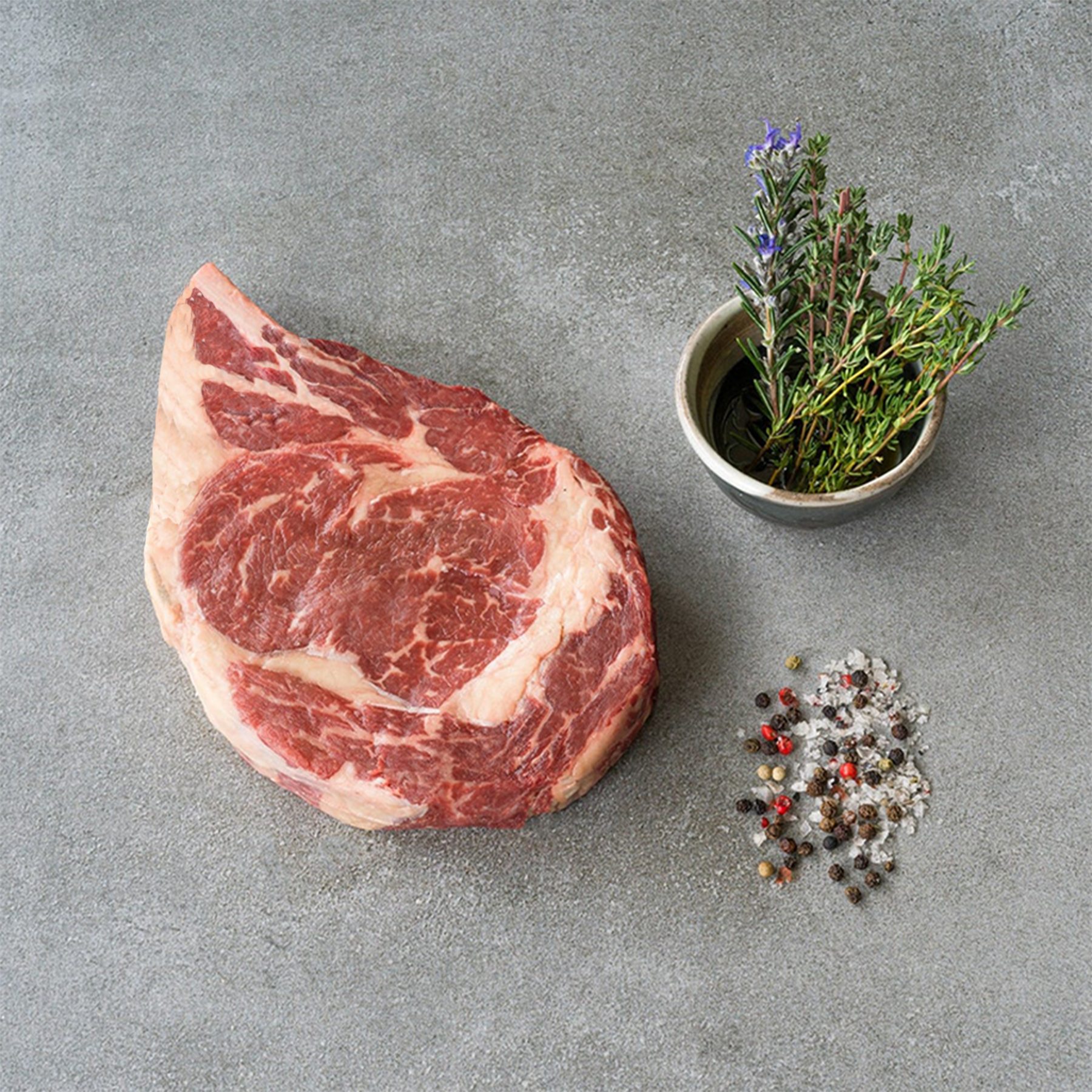 Beef Rib Eye - Grain-Fed MB2 500g – Gamekeepers of Australia
