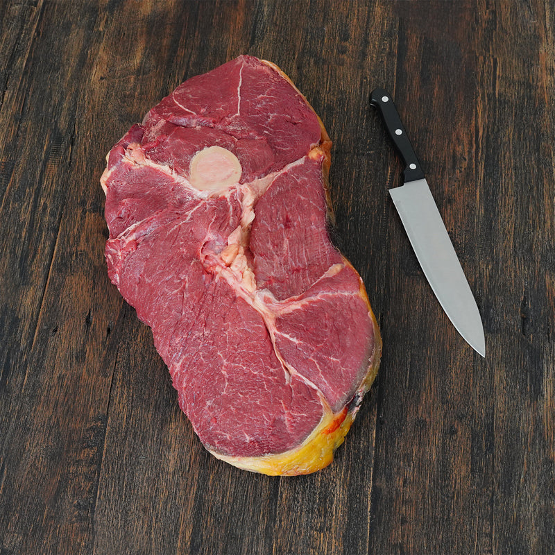 42-Day Dry Aged Retired Dairy Cow - Caveman Steak 6kg