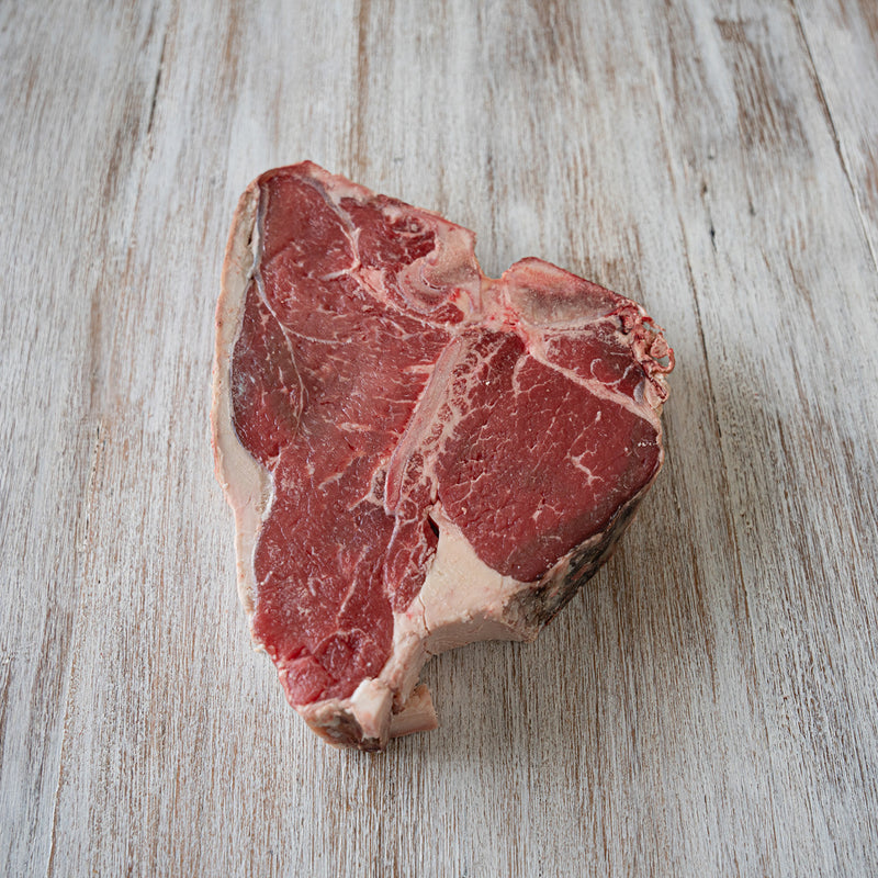 42-Day Dry Aged Angus Beef T-Bone MB2-3 1kg