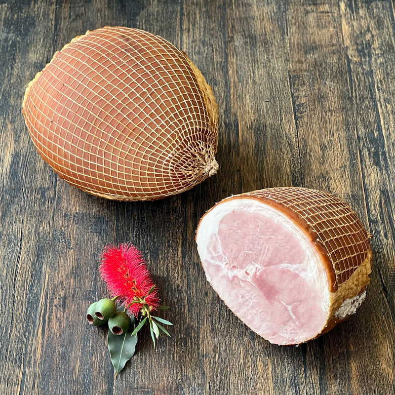 Christmas Leg Ham Traditional Wood Smoked - Half (Boneless) 3-4kg