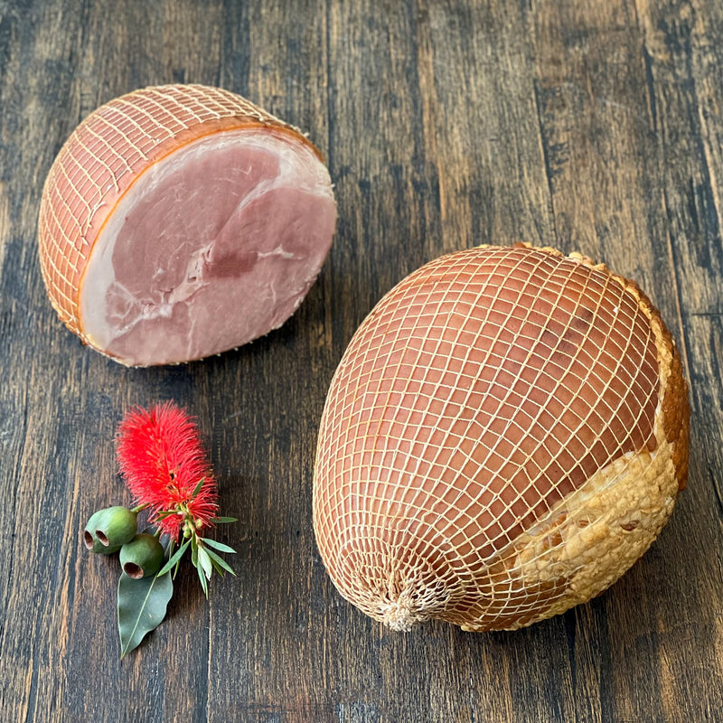 Leg Ham Traditional Wood Smoked - Whole (Boneless) min 6.5