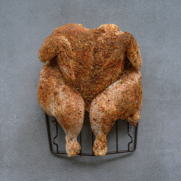 Hazeldene's Free Range Butterflied Chicken (Peri Peri Seasoned) 1.7kg