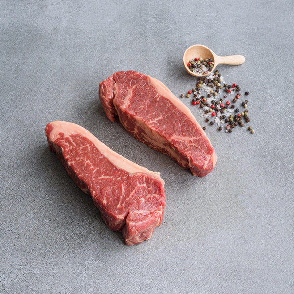Beef Porterhouse Steak Marble Score 4 - Grass Fed (2x 300g)