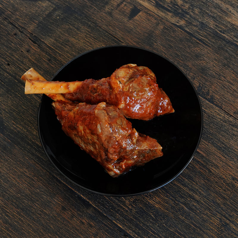 Cooked Loddon Valley Lamb Shanks (2 pieces)