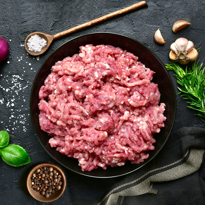 Gamekeepers fresh quality meat mince veal